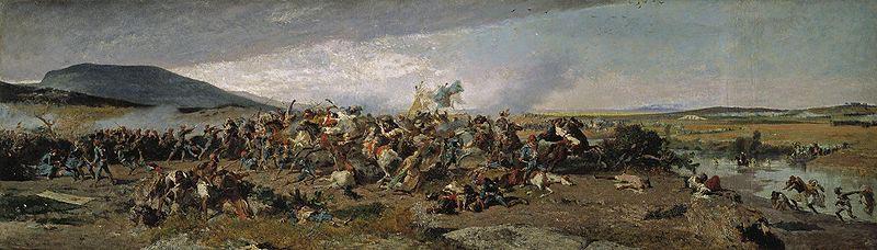 Maria Fortuny i Marsal The Battle of Wad-Rass oil painting picture